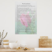 De virtuele werkwoorden afdrukken 31:10-31 poster (Keuken)