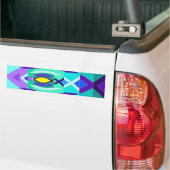 De vis. bumpersticker (Op Truck)
