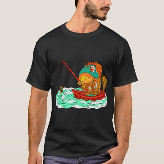 De Vis Die Visser Werd T-shirt (Voorkant)