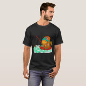 De Vis Die Visser Werd T-shirt (Voorkant volledig)