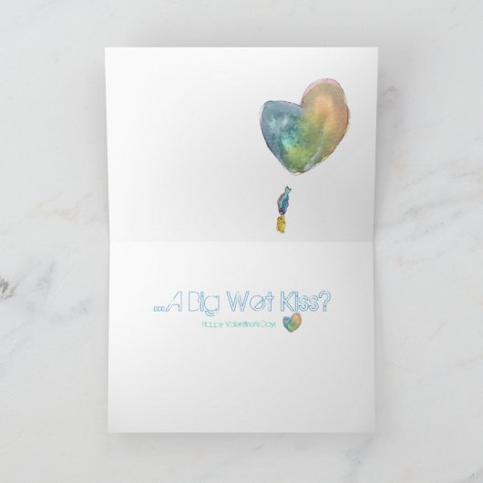 De vis Grote Natte Kaart van Valentijn van de Kus (Binnen)