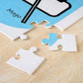 DE VIS LATE AVONDMAAL LEGPUZZEL (Zijkant)