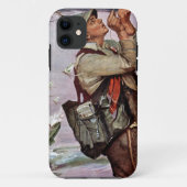 De vis pompt. Case-Mate iPhone case (Achterkant)