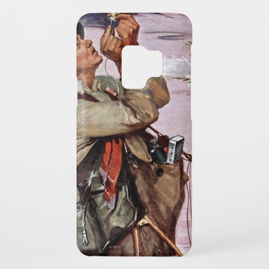 De vis pompt. Case-Mate samsung galaxy hoesje (Achterkant)