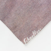 De vis pompt. fleece deken (Hoek)