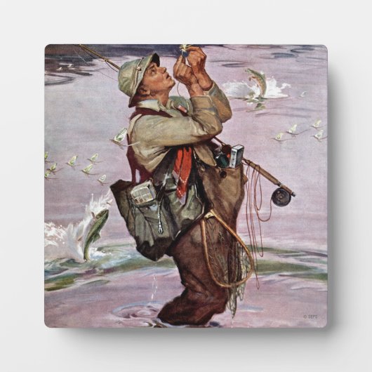 De vis pompt. fotoplaat (Voorkant)