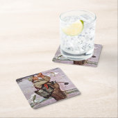 De vis pompt. kartonnen onderzetters (Insitu)