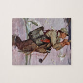 De vis pompt. legpuzzel (Horizontaal)