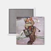 De vis pompt. magneet (Voorkant / Achterkant)