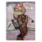 De vis pompt. notitieboek (Voorkant)