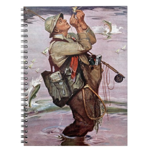 De vis pompt. notitieboek (Voorkant)