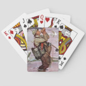 De vis pompt. speelkaarten (Achterkant)