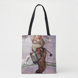 De vis pompt. tote bag