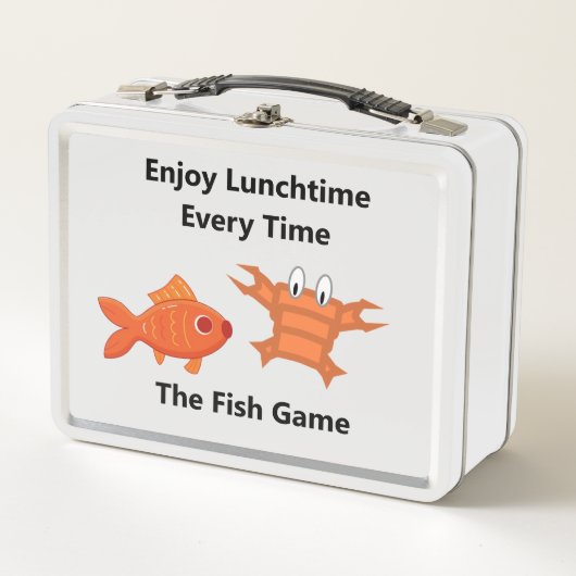 De vis spel lunchbox (Voorkant)