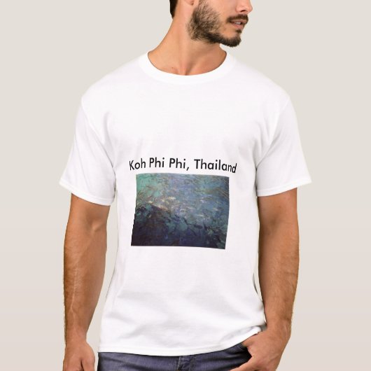 De vis van Koh Phi Phi, Thailand T-shirt (Voorkant)