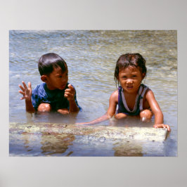 De vis was zo groot. poster