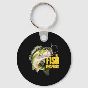 De Visfluisteraar Vis Noveltie Visser Cadeau Sleutelhanger