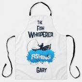 De visgroothandelaar schort (Voorkant)