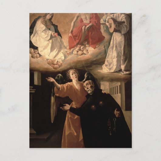 De visie op St. Alphonsus Rodriguez Briefkaart (Voorkant)