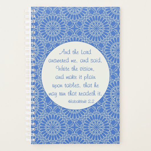 De visie planner (Voorkant)