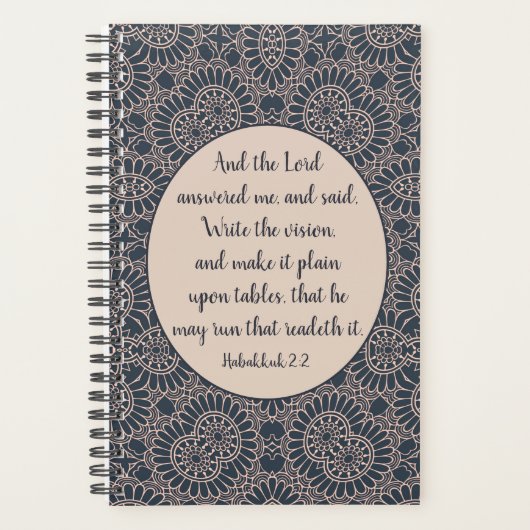 De visie planner (Voorkant)