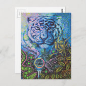 De Visie van de tijger Briefkaart (Voorkant / Achterkant)