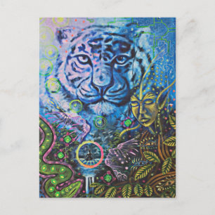 De Visie van de tijger Briefkaart