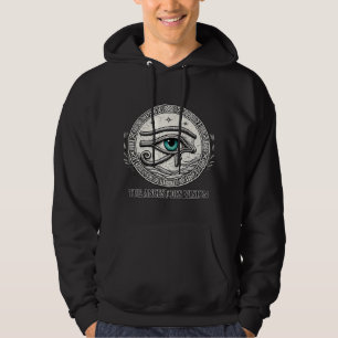 De Visie van de Voorouder Oog van Horus Hoodie