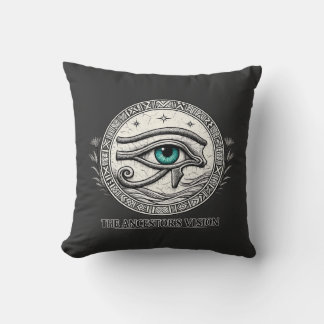 De Visie van de Voorouder | Oog van Horus Kussen