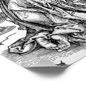 De visie van de zeven kaarsenlokken poster (Hoek)