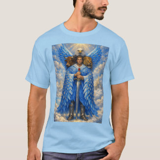 De visie van Ezechiël, de 4 levende wezens T-shirt