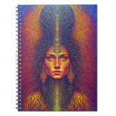 De visie van godin notitieboek (Voorkant)