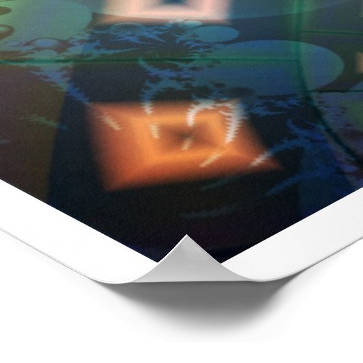 De visie van het gekke Man Poster (Hoek)