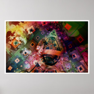 De visie van het gekke Man Poster