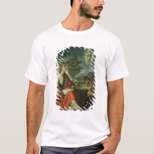 De visie van John de Evangelist op Patmos T-shirt
