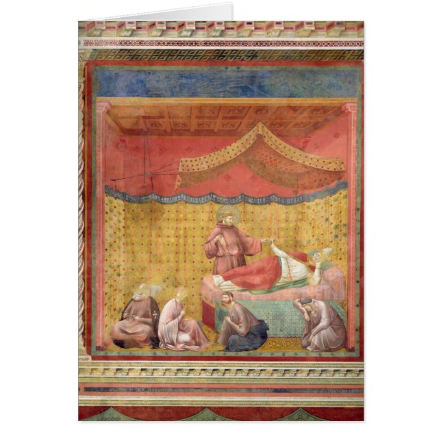 De visie van paus Gregory IX 1297-99 (Voorkant)