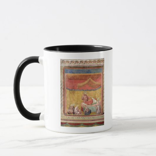 De visie van paus Gregory IX 1297-99 Mok (Links)