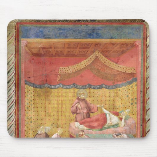 De visie van paus Gregory IX 1297-99 Muismat (Voorkant)
