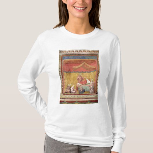 De visie van paus Gregory IX 1297-99 T-shirt (Voorkant)