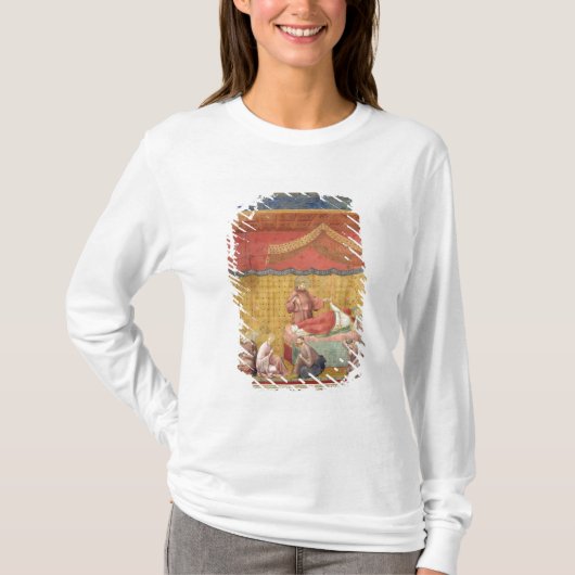 De visie van paus Gregory IX 1297-99 T-shirt (Voorkant)