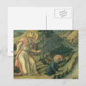 De Visie van St. Augustine, eind 1450 Briefkaart (Voorkant / Achterkant)