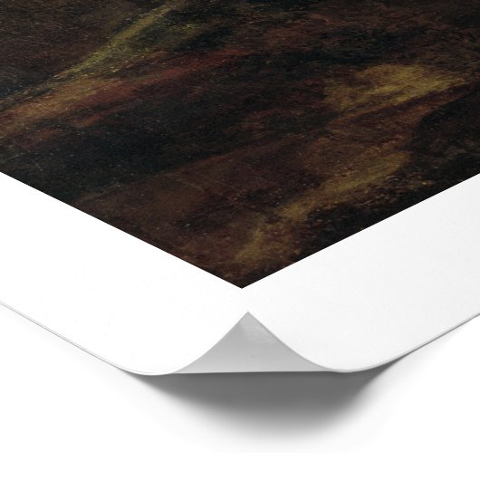 De visie van St. Francis van Paola Poster (Hoek)