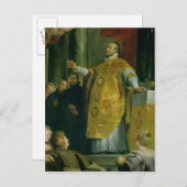 De visie van St. Ignatius van Loyola Briefkaart (Voorkant / Achterkant)
