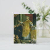 De visie van St. Ignatius van Loyola Briefkaart (Staand voorkant)