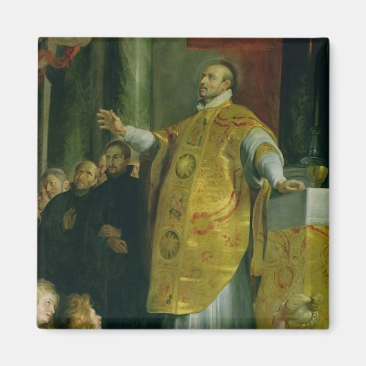 De visie van St. Ignatius van Loyola Magneet (Voorkant)