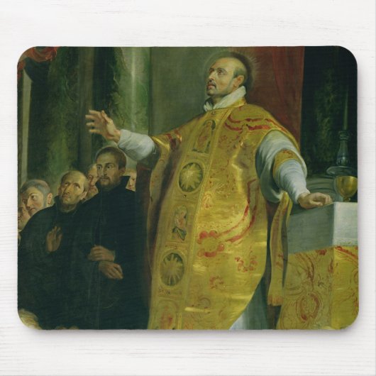 De visie van St. Ignatius van Loyola Muismat (Voorkant)