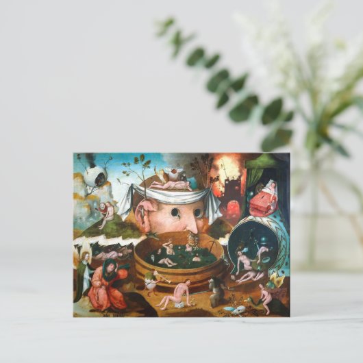 De visie van Tondal | Hieronymus Bosch | Briefkaart (Staand voorkant)