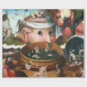 de visie van tondal - Hieronymus bosch Cadeaupapier (Vlak)