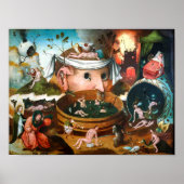 De visie van Tondal | Hieronymus Bosch | Poster (Voorkant)