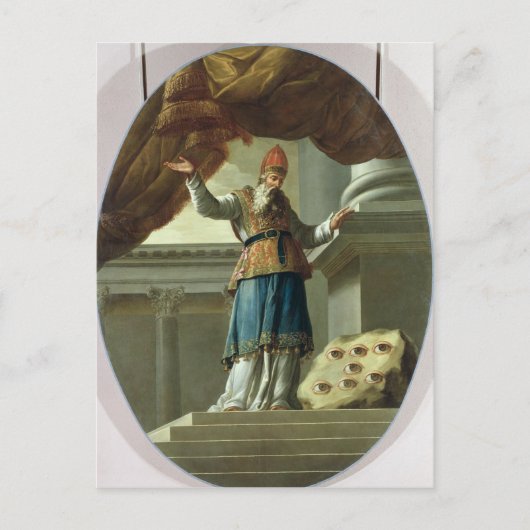 De visie van Zechariah Briefkaart (Voorkant)